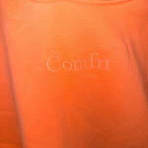 Comfrt Women's Vibrant Coral Hoodie
